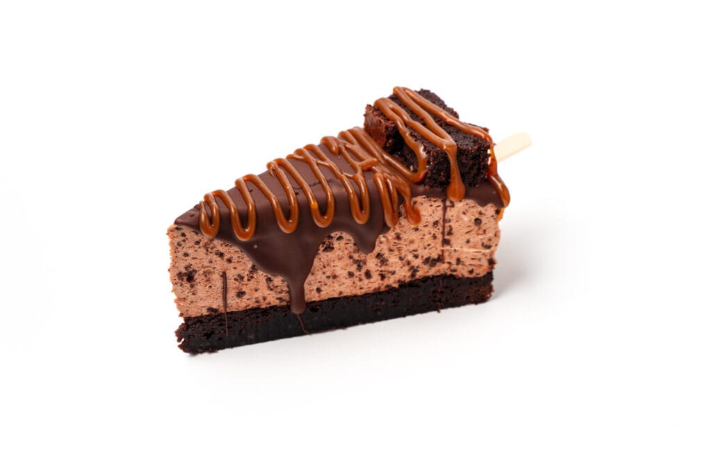Brownie No-Bake Cheesecake