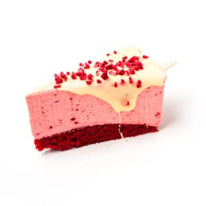 Red Velvet No-Bake Cheesecake